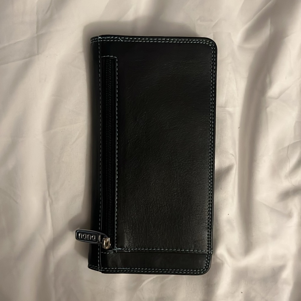 New Dudu Colorful Italian Leather Wallet - Picture 3 of 6